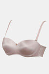 Zivame Marshmallow Padded Wired Low Demi Coverage Strapless - Grey — thumbnail 9