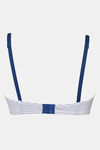 Zivame Striped Padded Wired 3/4th Coverage T-Shirt Bra - White — thumbnail 6