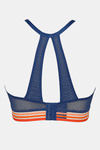 Zivame Urban Leisure Padded Non Wired 3/4th Coverage T-Shirt Bra - Navy Peony — thumbnail 6