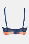 Zivame Urban Leisure Padded Non Wired 3/4th Coverage T-Shirt Bra - Navy Peony — thumbnail 6