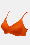 Zivame Urban Leisure Double Layered Non Wired Full Coverage T-Shirt Bra - Apricot Orange — thumbnail 7