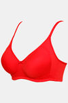 Zivame Urban Leisure Double Layered Non Wired Full Coverage T-Shirt Bra - Barbados Cherry — thumbnail 7