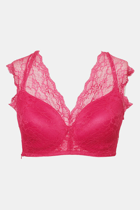 Zivame Padded Non Wired Full Coverage Blouse Bra - Cabaret — image 7