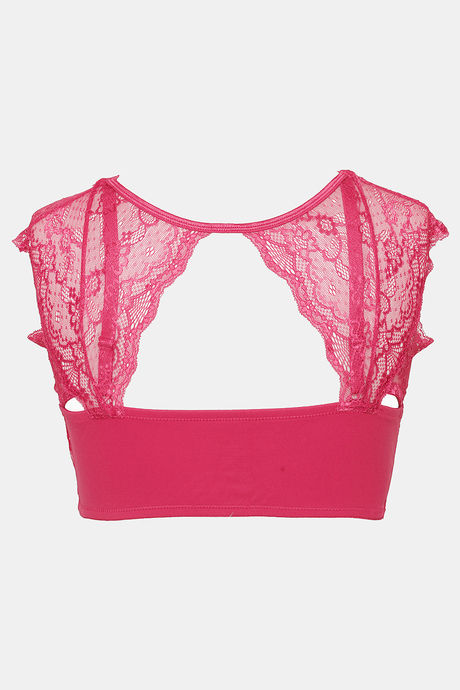 Zivame Padded Non Wired Full Coverage Blouse Bra - Cabaret — image 8