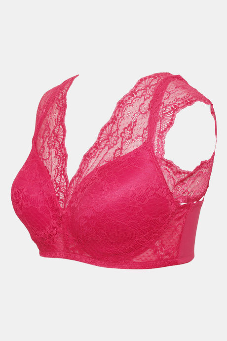 Zivame Padded Non Wired Full Coverage Blouse Bra - Cabaret — image 9