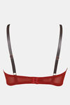 Zivame Sensual Stir Padded Non Wired 3/4th Coverage Lace Bra - Merlot — thumbnail 6