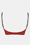 Zivame Sensual Stir Padded Wired Medium Coverage Lace Bra - Merlot — thumbnail 6