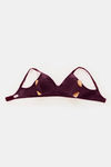 Zivame Double Layered Non Wired Full Coverage Post Breast Surgery Bra - Fig — thumbnail 5