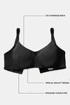 Zivame True Curv Double Layered Non Wired 3/4th Coverage Sag Lift Bra - Anthracite — thumbnail 6