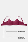 Zivame True Curv Double Layered Non Wired 3/4th Coverage Sag Lift Bra - Purple Potion — thumbnail 6
