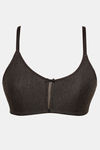 Zivame Double Layered Non Wired 3/4th Coverage Bra - Anthra Melange — thumbnail 8