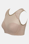 Zivame Ornate Glitz Padded Wired 3/4th Coverage Blouse Bra - Cuban Sand — thumbnail 7
