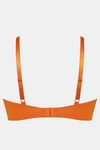 Zivame Damask Padded Non Wired 3/4th Coverage T-Shirt Bra - Autumn Maple — thumbnail 6
