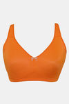 Zivame True Curv Double Layered Non Wired Full Coverage Super Support Bra - Autumn Maple — thumbnail 5