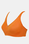 Zivame True Curv Double Layered Non Wired Full Coverage Super Support Bra - Autumn Maple — thumbnail 7