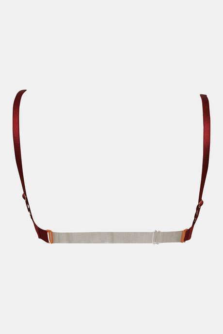 Zivame Damask Padded Non Wired 3/4th Coverage T-Shirt Bra - Merlot — image 6