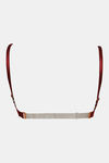 Zivame Damask Padded Non Wired 3/4th Coverage T-Shirt Bra - Merlot — thumbnail 6