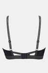 Zivame Shine & Shimmer Padded Non Wired 3/4th Coverage T-Shirt Bra - Anthracite — thumbnail 6