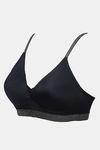 Zivame Shine & Shimmer Padded Non Wired 3/4th Coverage T-Shirt Bra - Anthracite — thumbnail 7