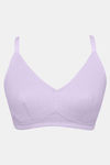 Zivame True Curv Pointelle Double Layered Non Wired 3/4th Coverage Supper Support Bra - Lavender — thumbnail 5