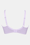 Zivame True Curv Pointelle Double Layered Non Wired 3/4th Coverage Supper Support Bra - Lavender — thumbnail 6