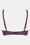 Zivame Knotty Padded Non Wired 3/4th Coverage T-Shirt Bra - Blackberry Wine — thumbnail 6