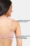Zivame Padded Non Wired 3/4Th Coverage Post Breast Surgery Bra - Roebuck — thumbnail 6