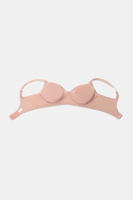 Zivame Padded Non Wired 3/4Th Coverage Post Breast Surgery Bra - Roebuck — image 9