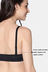 Zivame Padded Non Wired 3/4Th Coverage Front Open T-Shirt Bra - Anthracite — thumbnail 7