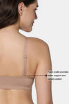Zivame Padded Non Wired 3/4Th Coverage Front Open T-Shirt Bra - Roebuck — thumbnail 7