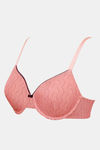 Zivame Knotty Padded Regular 3/4th Coverage T-Shirt Bra - Lobster Bisque — thumbnail 7