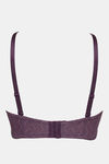 Zivame Knotty Padded Wired 3/4th Coverage Strapless Bra - Blackberry Wine — thumbnail 7