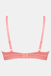 Zivame Pointelle Push-Up Wired Medium Coverage Bra - Salmon Rose — thumbnail 6