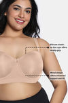 Zivame True Curv Padded Wired Full Coverage Strapless Bra - Roebuck — thumbnail 6
