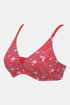 Zivame Dollhouse Padded Non Wired 3/4th Coverage T-Shirt Bra - Teaberry — thumbnail 7