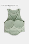 Zivame Bra Top With Inbuilt Cups - Olive — thumbnail 6
