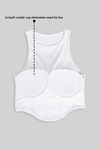 Zivame Bra Top With Inbuilt Cups - White — thumbnail 6