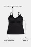 Zivame Bra Top With Inbuilt Cups - Black — thumbnail 6