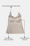 Zivame Bra Top With Inbuilt Cups - Brown — thumbnail 6