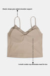 Zivame Bra Top With Inbuilt Cups - Brown — thumbnail 6