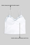 Zivame Bra Top With Inbuilt Cups - White — thumbnail 6