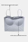 Zivame Bra Top With Inbuilt Cups - Grey — thumbnail 6