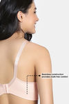 Zivame Unbound Maternity Padded Non Wired 3/4Th Coverage Seamless Nursing Bra - Pink — thumbnail 8