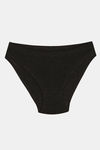 Zivame Low Rise Full Coverage Bikini Panty - Charcoal Melange — thumbnail 5