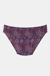 Zivame Twilight Bloom Low Rise Full Coverage Bikini Panty - Purple — thumbnail 6