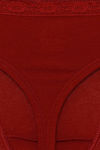Zivame Low Rise Zero Coverage Thong - Sundried Tomato — thumbnail 7