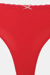 Zivame Low Rise Zero Coverage Thong - Teaberry — thumbnail 7