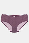 Zivame Knotty Low Rise Full Coverage Hipster Panty - Blackberry Wine — thumbnail 5