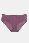 Zivame Knotty Low Rise Full Coverage Hipster Panty - Blackberry Wine — thumbnail 6