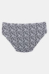 Zivame Whimsical Print Low Rise Full Coverage Hipster Panty - Black White Pt — thumbnail 6